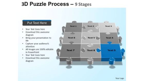 PowerPoint Backgrounds Download Puzzle Process Ppt Template PowerPoint Backgrounds Download Puzzle Process Ppt Template