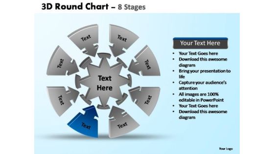 PowerPoint Backgrounds Image Pie Chart With Arrows Ppt Template PowerPoint Backgrounds Image Pie Chart With Arrows Ppt Template