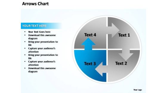 PowerPoint Backgrounds Leadership Business Arrows Ppt Theme