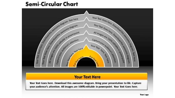 PowerPoint Backgrounds Process Semi Circular Ppt Design Slides