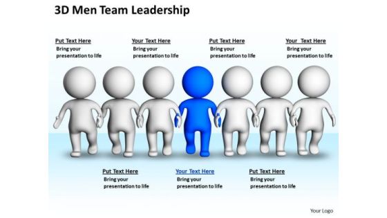 PowerPoint Business 3d Men Team Leadership Templates Backgrounds For Slides PowerPoint Business 3d Men Team Leadership Templates Backgrounds For Slides