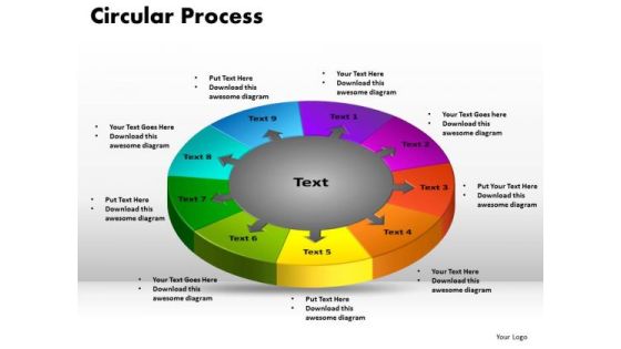 PowerPoint Design Arrows Circular Process Company Ppt Template PowerPoint Design Arrows Circular Process Company Ppt Template