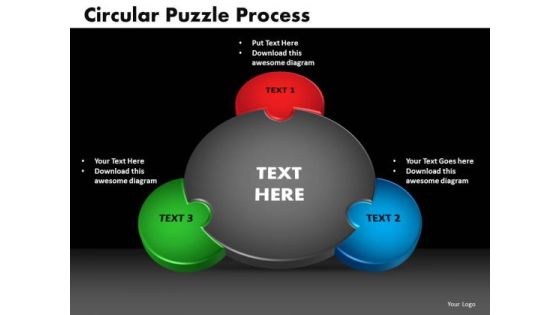 PowerPoint Design Circular Puzzle Process Ppt Presentation PowerPoint Design Circular Puzzle Process Ppt Presentation