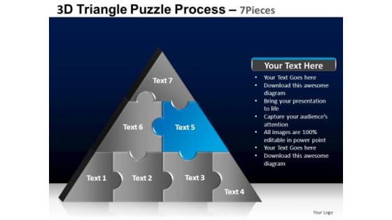 PowerPoint Design Education Triangle Puzzle Ppt Backgrounds PowerPoint Design Education Triangle Puzzle Ppt Backgrounds
