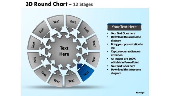 PowerPoint Design Slides Success Pie Chart With Arrows Ppt Slides PowerPoint Design Slides Success Pie Chart With Arrows Ppt Slides