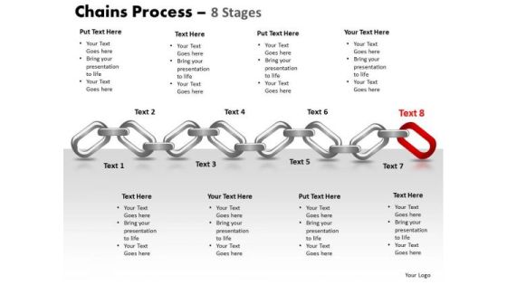 PowerPoint Designs Company Chains Ppt Template