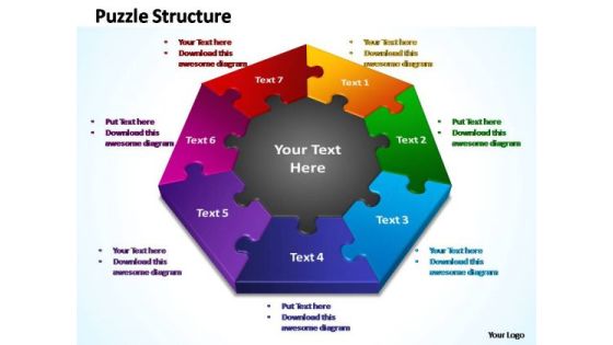 PowerPoint Designs Company Puzzle Structure Ppt Template PowerPoint Designs Company Puzzle Structure Ppt Template
