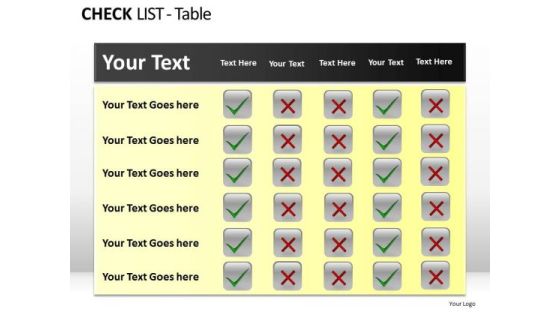 PowerPoint Designs Education Check List Table Ppt Layout PowerPoint Designs Education Check List Table Ppt Layout