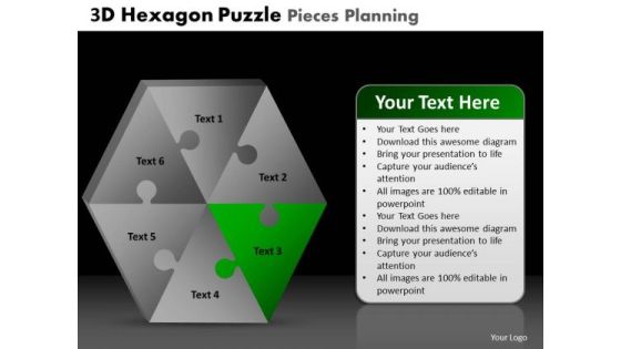 PowerPoint Designs Hexagon Puzzle Editable Ppt Design Slides PowerPoint Designs Hexagon Puzzle Editable Ppt Design Slides