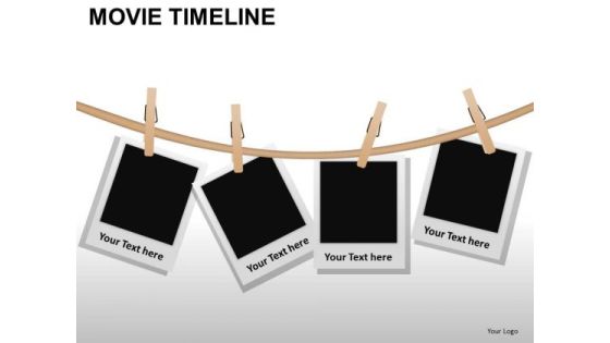 PowerPoint Designs Teamwork Movie Timeline Ppt Theme