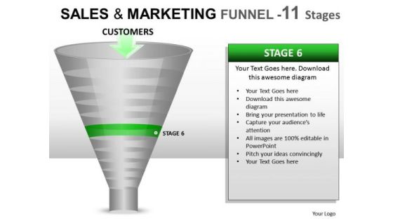 PowerPoint Funnel Chart Diagram For Ppt Slides PowerPoint Funnel Chart Diagram For Ppt Slides
