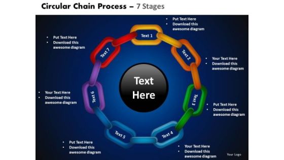 PowerPoint Layout Circular Chart Circular Chain Ppt Template PowerPoint Layout Circular Chart Circular Chain Ppt Template