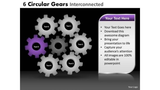 PowerPoint Layout Graphic Circular Gears Ppt Slide PowerPoint Layout Graphic Circular Gears Ppt Slide