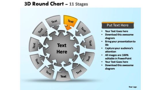 PowerPoint Layouts Image Pie Chart With Arrows Ppt Slide PowerPoint Layouts Image Pie Chart With Arrows Ppt Slide