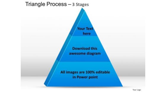 PowerPoint Layouts Success Triangle Process Ppt Themes