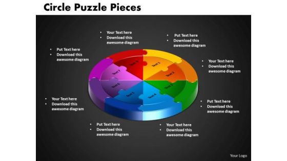 PowerPoint Presentation Circle Puzzle Company Ppt Template PowerPoint Presentation Circle Puzzle Company Ppt Template
