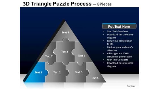 PowerPoint Presentation Strategy Triangle Puzzle Ppt Slide Designs
