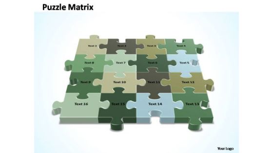 PowerPoint Presentation Success 4x4 Rectangular Jigsaw Puzzle Matrix Ppt Slides PowerPoint Presentation Success 4x4 Rectangular Jigsaw Puzzle Matrix Ppt Slides