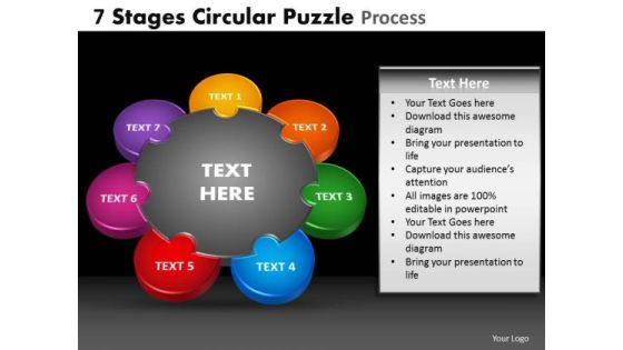 PowerPoint Process Chart Circular Puzzle Ppt Template PowerPoint Process Chart Circular Puzzle Ppt Template