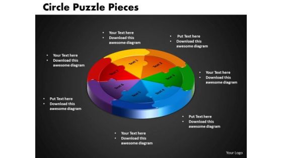 PowerPoint Process Circle Puzzle Business Ppt Themes PowerPoint Process Circle Puzzle Business Ppt Themes