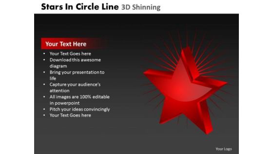PowerPoint Process Company Stars In Circle Ppt Design Slides PowerPoint Process Company Stars In Circle Ppt Design Slides