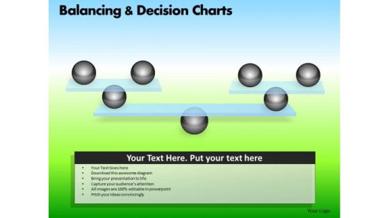PowerPoint Process Corporate Growth Balancing Decision Charts Ppt Presentation