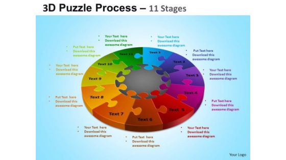 PowerPoint Process Corporate Success Puzzle Segment Pie Chart Ppt Slide PowerPoint Process Corporate Success Puzzle Segment Pie Chart Ppt Slide