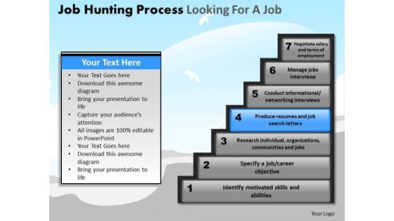 PowerPoint Process Diagram Job Hunting Process Ppt Layout PowerPoint Process Diagram Job Hunting Process Ppt Layout