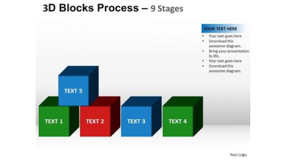 PowerPoint Process Editable Blocks Process Ppt Design Slides PowerPoint Process Editable Blocks Process Ppt Design Slides