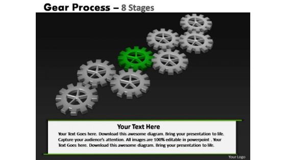 PowerPoint Process Education Gears Process Ppt Slide