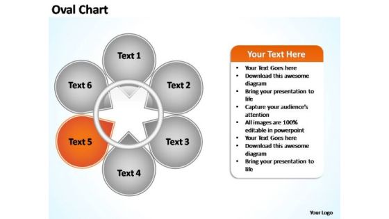 PowerPoint Process Growth Oval Ppt Backgrounds
