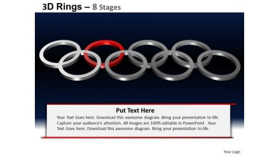 PowerPoint Process Leadership Rings Ppt Backgrounds