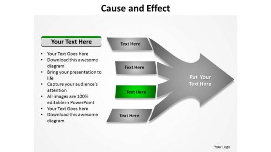 PowerPoint Process Marketing Cause And Effect Ppt Themes