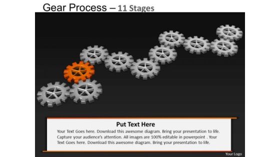 PowerPoint Process Sales Gears Process Ppt Templates