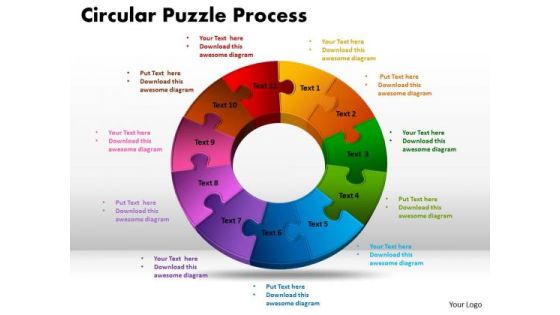PowerPoint Slide Circuler Puzzle Process Ppt Design PowerPoint Slide Circuler Puzzle Process Ppt Design