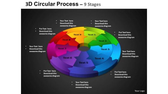 PowerPoint Slide Cycle Process Circular Process Ppt Design PowerPoint Slide Cycle Process Circular Process Ppt Design
