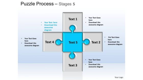 PowerPoint Slide Designs Company Puzzle Ppt Templates