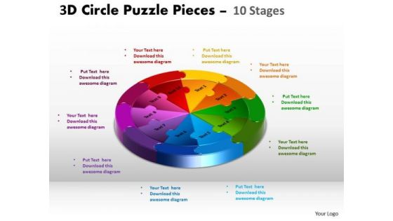 PowerPoint Slide Diagram Circle Puzzle Ppt Slides PowerPoint Slide Diagram Circle Puzzle Ppt Slides