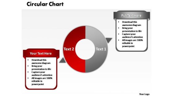 PowerPoint Slide Image Circular Chart Ppt Presentation