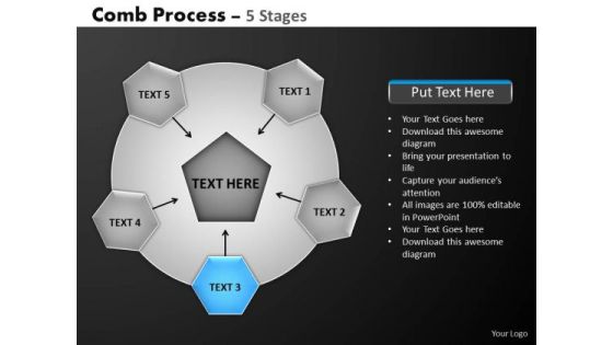 PowerPoint Slide Image Hub And Spokes Process Ppt Theme