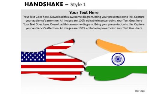 PowerPoint Slide India Usa Teamwork Handshake Ppt Slides PowerPoint Slide India Usa Teamwork Handshake Ppt Slides