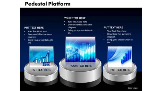PowerPoint Slide Pedestal Platform Growth Ppt Slides PowerPoint Slide Pedestal Platform Growth Ppt Slides