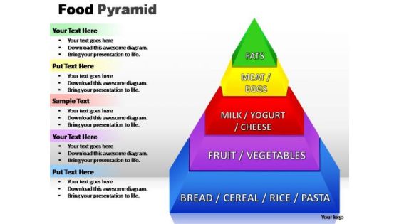PowerPoint Slide Teamwork Food Pyramid Ppt Slides PowerPoint Slide Teamwork Food Pyramid Ppt Slides
