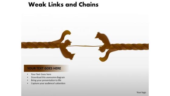 PowerPoint Slidelayout Leadership Weak Links Ppt Design PowerPoint Slidelayout Leadership Weak Links Ppt Design