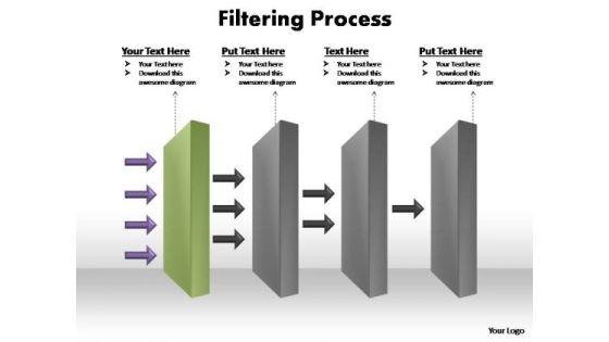 PowerPoint Slides Business Filtering Process Ppt Designs
