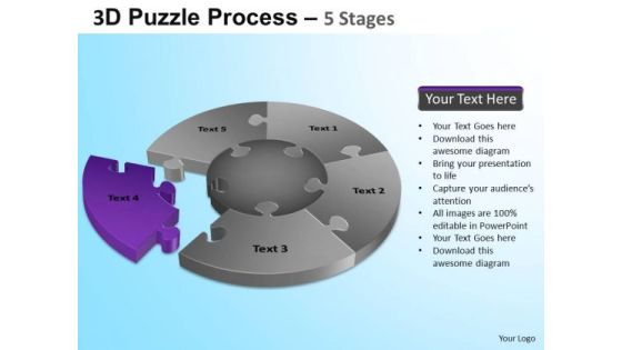 PowerPoint Slides Editable Jigsaw Pie Chart Ppt Slide PowerPoint Slides Editable Jigsaw Pie Chart Ppt Slide