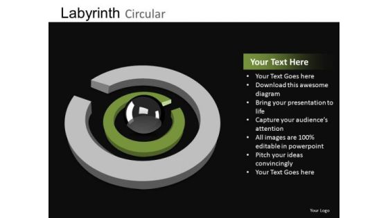 PowerPoint Slides Find Solution Labyrinth Ppt Slides PowerPoint Slides Find Solution Labyrinth Ppt Slides