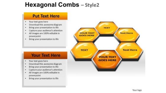 PowerPoint Slides Hexagonal Combs Process Ppt Design Slides PowerPoint Slides Hexagonal Combs Process Ppt Design Slides