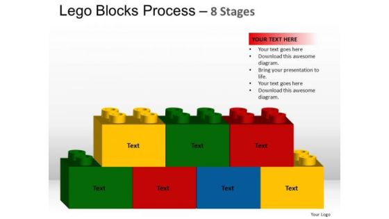 PowerPoint Slides Image Lego Blocks Ppt Template