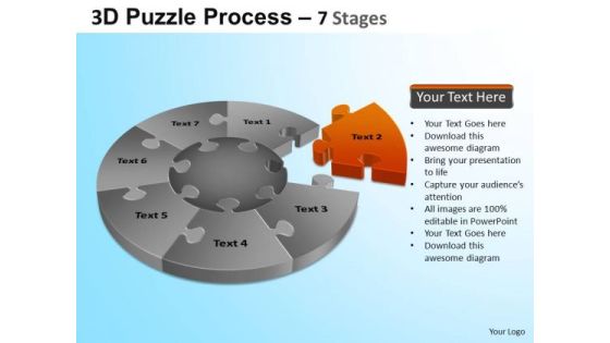 PowerPoint Slides Process Jigsaw Pie Chart Ppt Slides PowerPoint Slides Process Jigsaw Pie Chart Ppt Slides